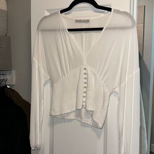 Abercrombie long sleeve blouse